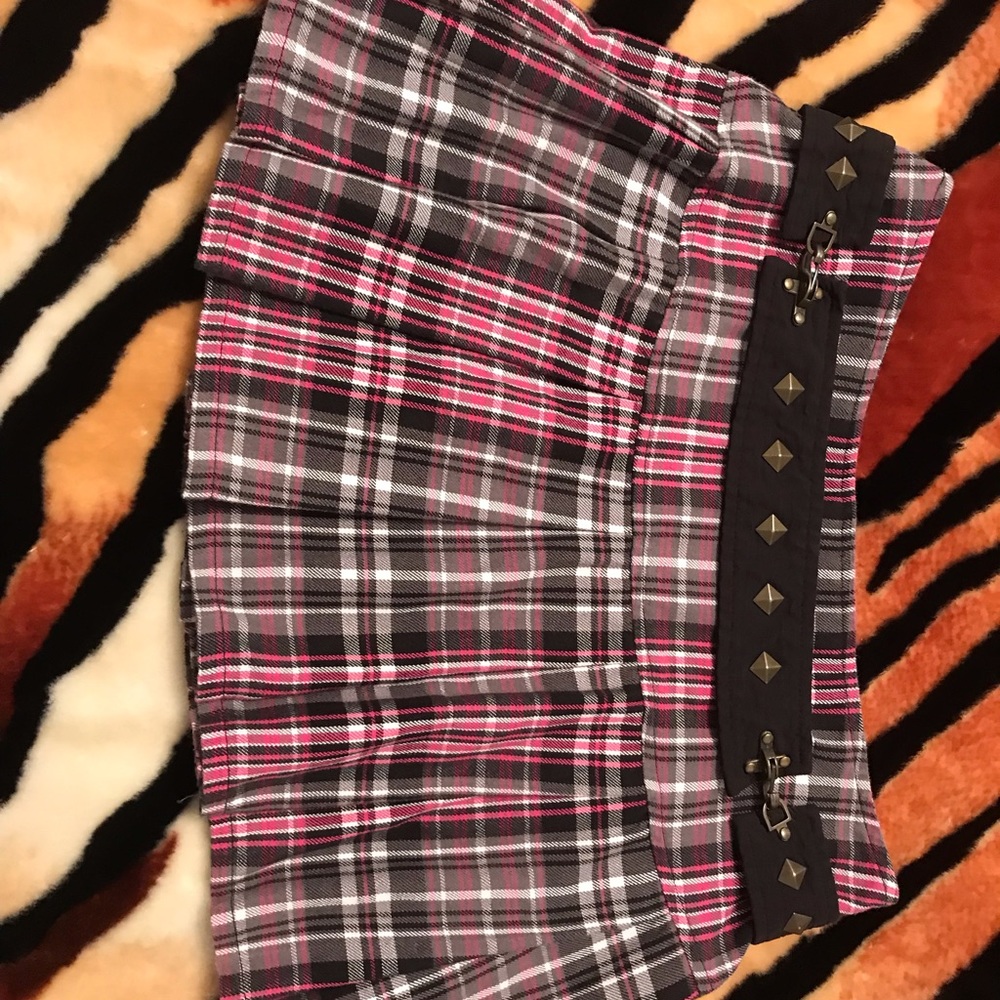 Plaid skirt